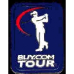 GOLF PIN PROFESSIONAL GOLF BUY COM TOUR LOGO PIN